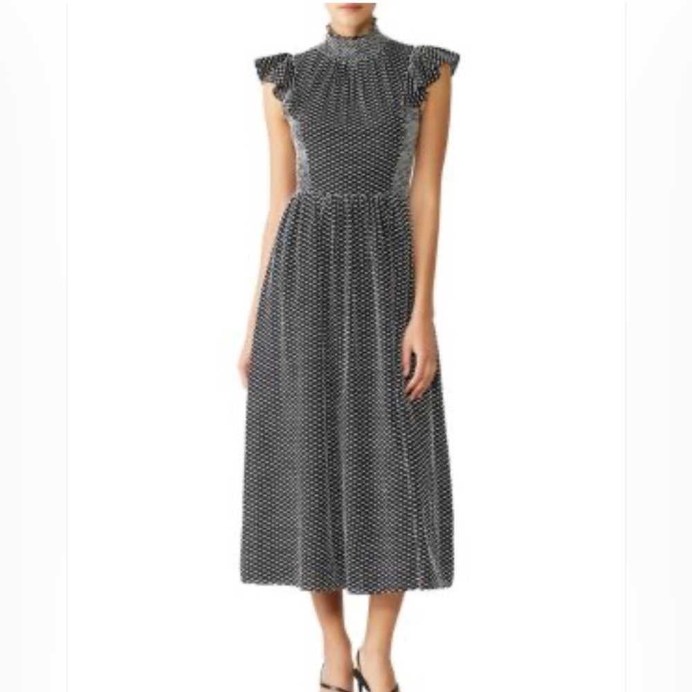 Kate Spade Polka Dot Fit & Flare – Soft Girl, Timeless Trend- Size 0